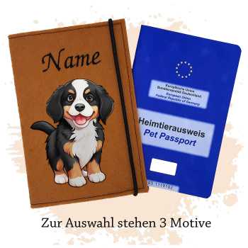 Tierpasshülle für die Hunderasse Berner Sennenhund